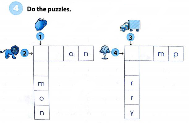 Phiếu bài tập cuối tuần môn Tiếng Anh lớp 1 - Tuần 29