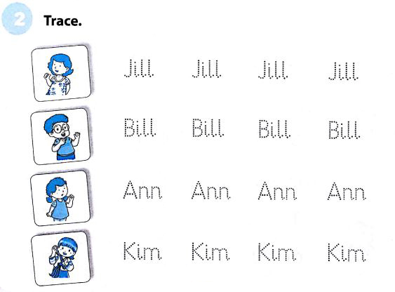 Phiếu bài tập cuối tuần môn Tiếng Anh lớp 1 - Tuần 34