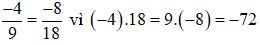 Lý thuyết Toán lớp 6: Phân số bằng nhau