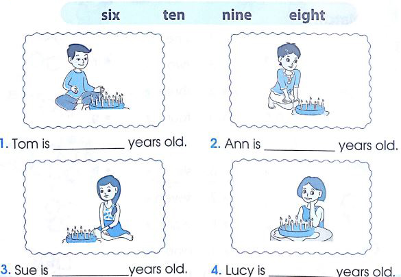 Phiếu bài tập cuối tuần môn Tiếng Anh lớp 2 - Tuần 19