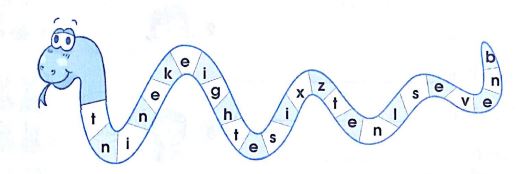 Phiếu bài tập cuối tuần môn Tiếng Anh lớp 2 - Tuần 20