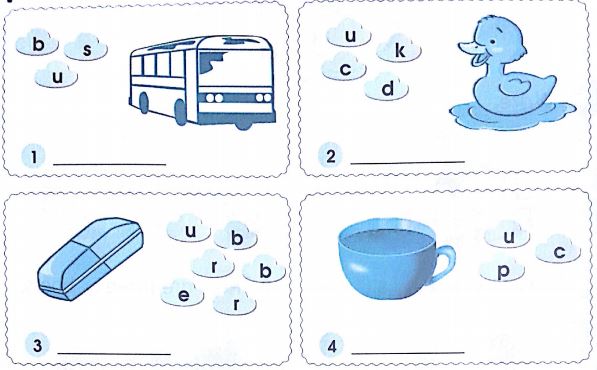 Phiếu bài tập cuối tuần môn Tiếng Anh lớp 2 - Tuần 24