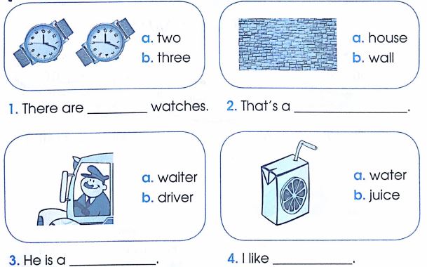 Phiếu bài tập cuối tuần môn Tiếng Anh lớp 2 - Tuần 29