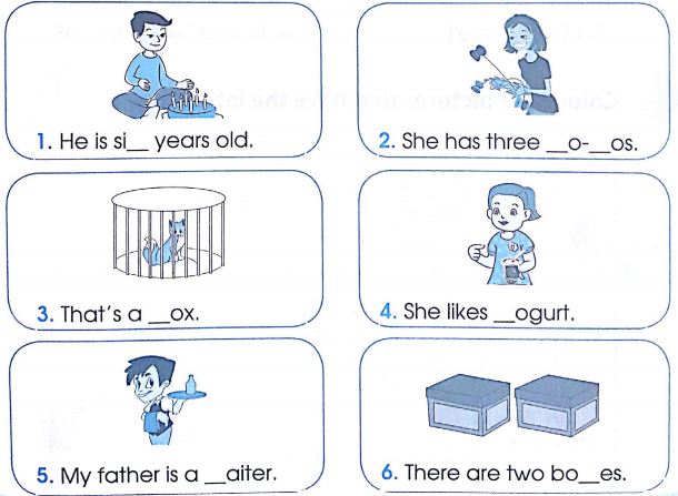 Phiếu bài tập cuối tuần môn Tiếng Anh lớp 2 - Tuần 32