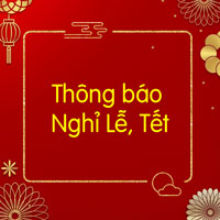 Mẫu thông báo nghỉ Tết Dương lịch 2024