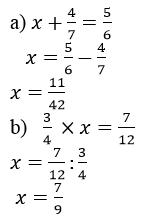 Đề ôn tập giữa học kì 2 môn Toán lớp 4