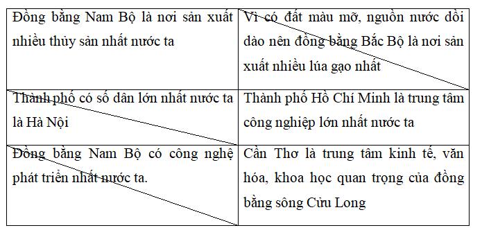 Giải Vở bài tập Địa lí lớp 4 bài 23