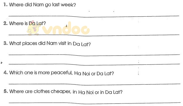 Bài tập cuối tuần môn Tiếng Anh lớp 5 - Tuần 33