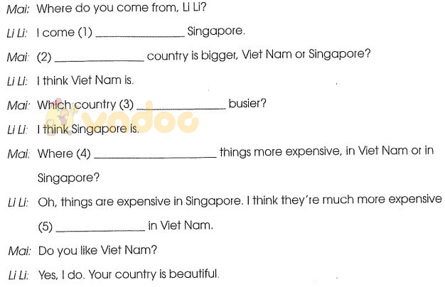 Bài tập cuối tuần môn Tiếng Anh lớp 5 - Tuần 34