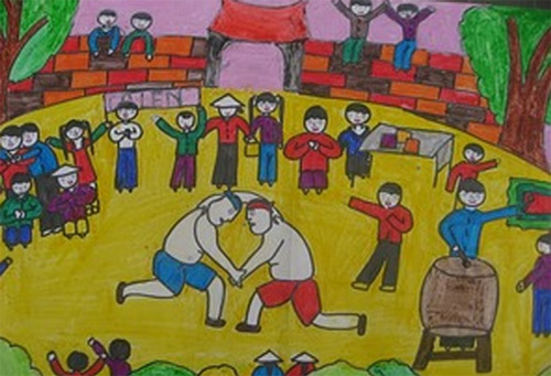 Kể về lễ hội ở quê em lớp 3