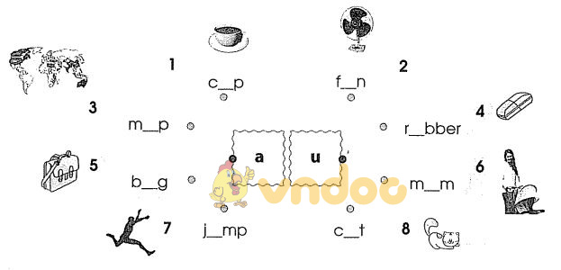 Bài tập cuối tuần môn Tiếng Anh lớp 3 - Tuần 23