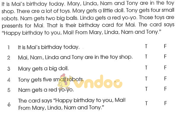 Bài tập cuối tuần môn Tiếng Anh lớp 3 - Tuần 24