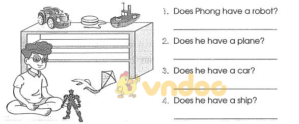 Bài tập cuối tuần môn Tiếng Anh lớp 3 - Tuần 25