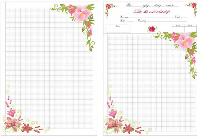 Giấy luyện chữ đẹp