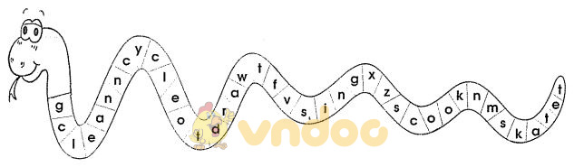 Bài tập cuối tuần môn Tiếng Anh lớp 3 - Tuần 31