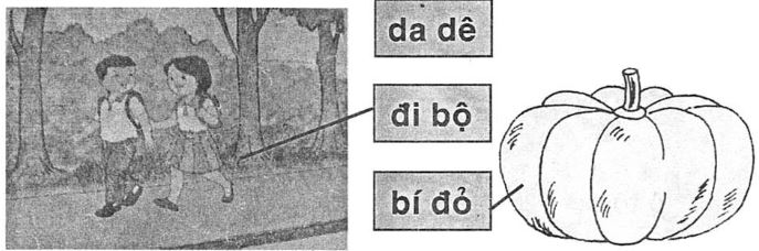 Giải vở bài tập Tiếng Việt 1 bài 14: d đ