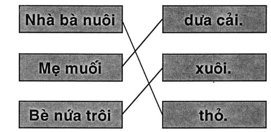 Giải vở bài tập Tiếng Việt 1 bài 35: uôi ươi
