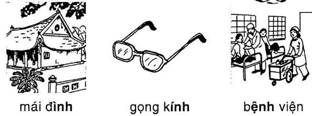 Giải vở bài tập Tiếng Việt 1 bài 58: inh ênh