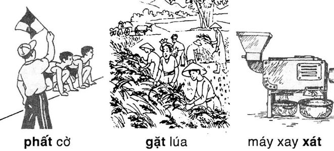 Giải vở bài tập Tiếng Việt 1 bài 75: Ôn tập