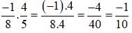 Lý thuyết Toán lớp 6: Phép nhân phân số