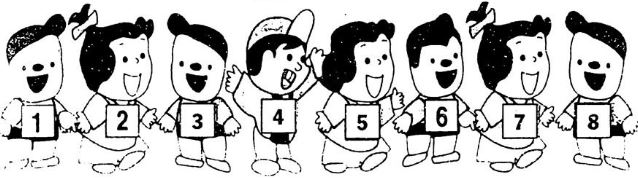 Giải Vở bài tập Toán 1 bài 18: Số 8