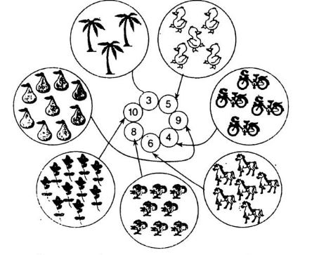 Giải Vở bài tập Toán 1 bài 23: Luyện tập chung