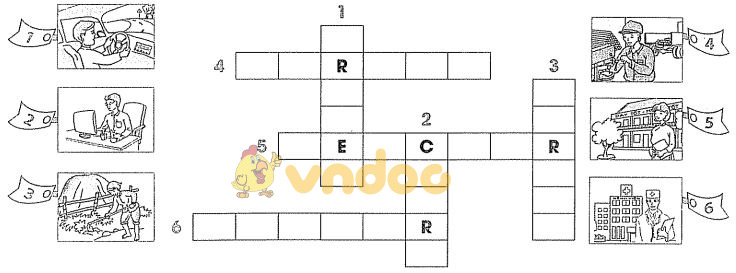 Bài tập tiếng Anh lớp 4 Unit 12: What does your father do?