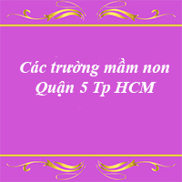 Các trường mầm non quận 5 thành phố Hồ Chí Minh