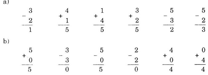 Giải Vở bài tập Toán 1 bài 42: Luyện tập chung