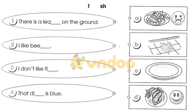 Bài tập cuối tuần môn Tiếng Anh lớp 4 - Tuần 22