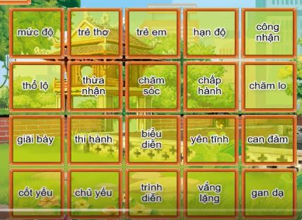 Trạng nguyên Tiếng việt 3 vòng 16