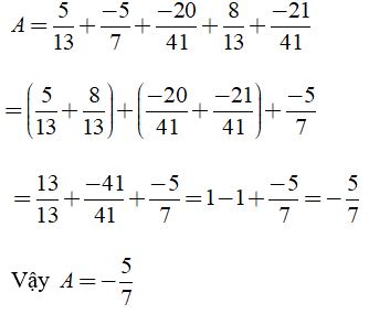 Tính chất cơ bản của phép cộng phân số