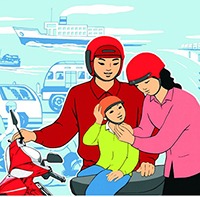 Đề thi và đáp án cuộc thi “An toàn giao thông cho nụ cười trẻ thơ” năm học 2016 - 2017 (Dành cho học sinh lớp 5)