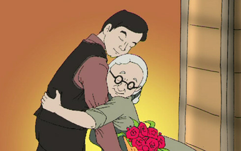 Hoa hồng tặng mẹ