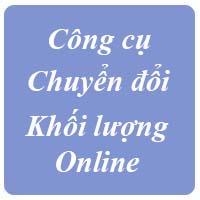 Công cụ chuyển đổi khối lượng
