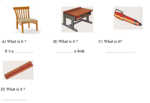 Đề thi học kì 2 lớp 2 môn Tiếng Anh