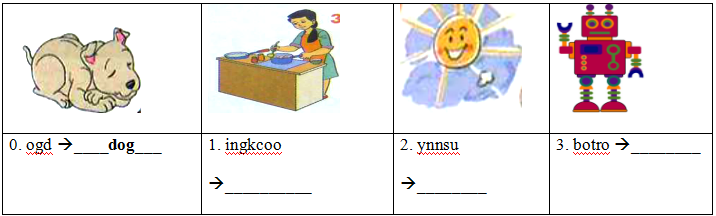 Đề thi học kì 2 lớp 3 môn Tiếng Anh