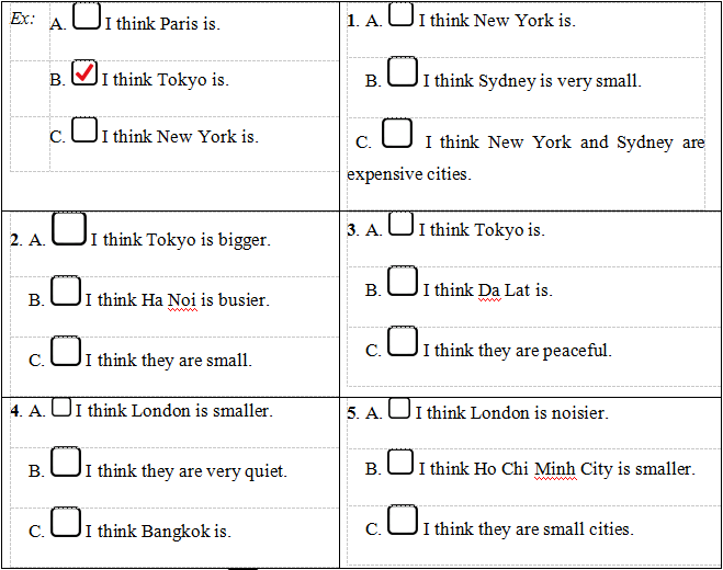 Đề thi học kì 2 lớp 5 môn Tiếng Anh