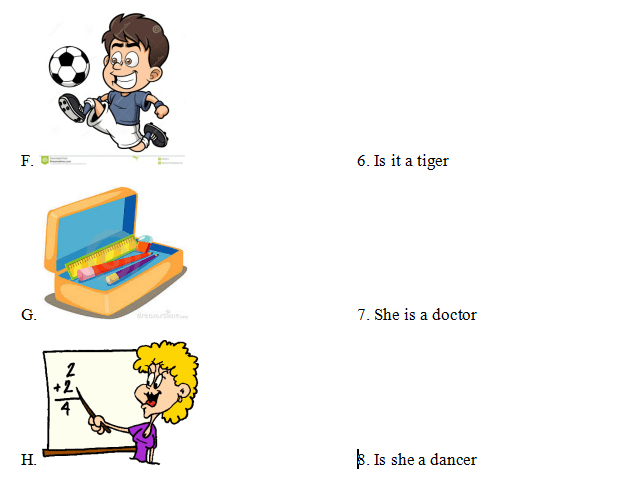 Đề thi học kì 2 lớp 1 môn Tiếng Anh