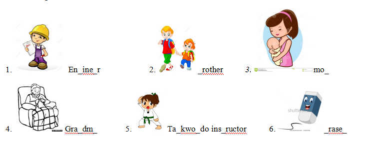 Đề thi học kì 2 lớp 1 môn Tiếng Anh