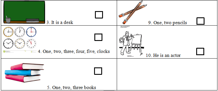 Đề thi học kì 2 lớp 1 môn Tiếng Anh