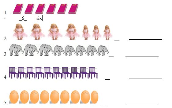 Bài tập tiếng Anh lớp 2 theo chủ đề số đếm