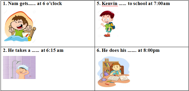 Đề thi học kì 2 lớp 4 môn Tiếng Anh