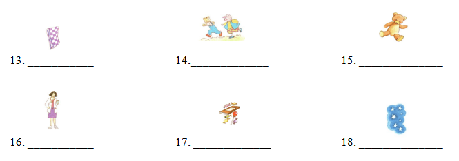 Đề thi học kì 2 lớp 2 môn Tiếng Anh