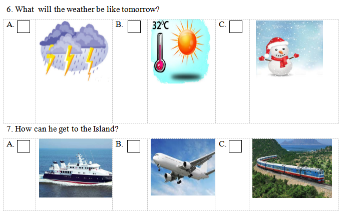 Đề thi học kì 2 lớp 5 môn Tiếng Anh