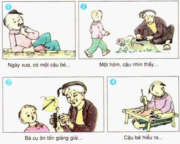 Kể chuyện lớp 2: Có công mài sắt, có ngày nên kim