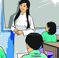 Lời cô dặn trước lúc đi thi