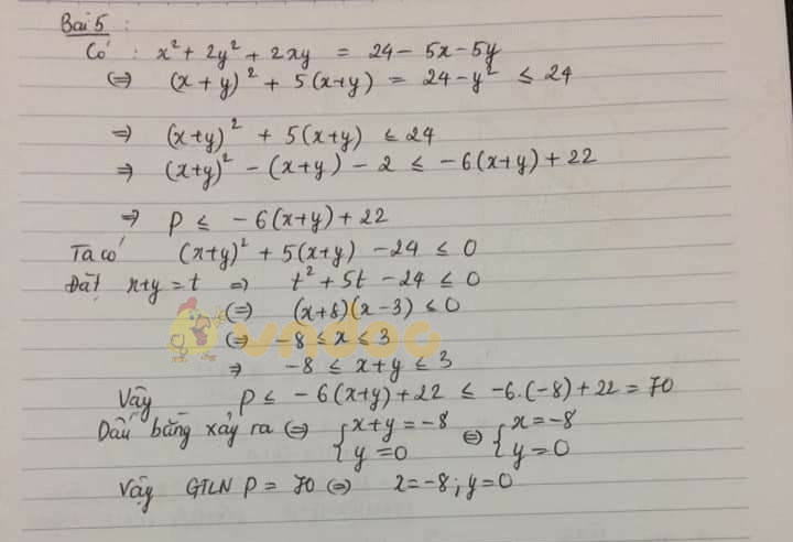 Đề thi thử vào lớp 10 môn Toán trường THCS&THPT Lương Thế Vinh, Hà Nội năm học 2019 - 2020 (lần 3)