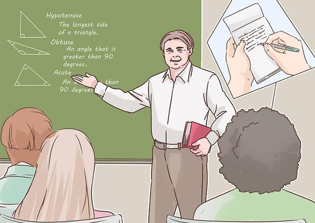 Tả thầy giáo đang giảng bài