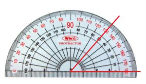 Bài tập Toán lớp 6: Số đo góc